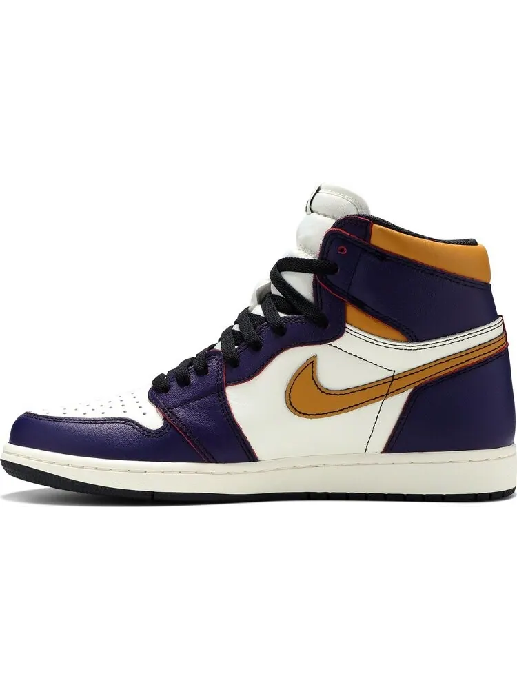 Кроссовки Air Jordan 1 Retro High SB LA To Chicago — изображение 3 из 8, фиолетовый