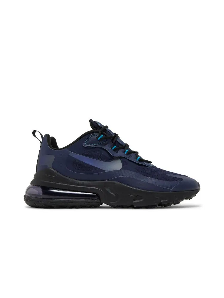 Кроссовки Nike Air Max 270 React 'Blackened Blue' — изображение 2 из 9, синий/синий/белый/черный
