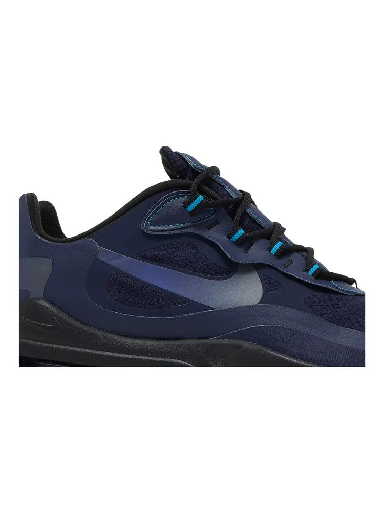 Кроссовки Nike Air Max 270 React 'Blackened Blue' — изображение 3 из 9, синий/синий/белый/черный