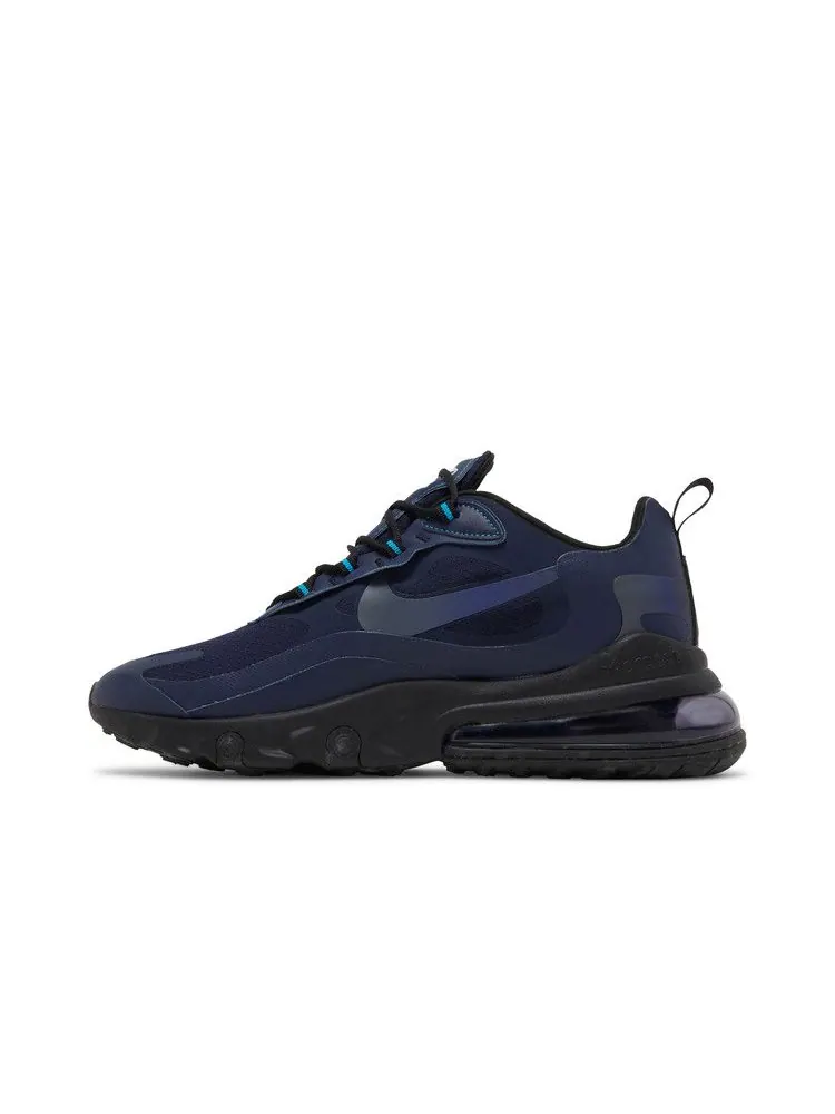 Кроссовки Nike Air Max 270 React 'Blackened Blue' — изображение 4 из 9, синий/синий/белый/черный