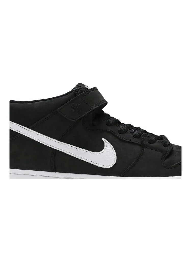 Кроссовки Nike Dunk Mid SB 'Orange Label' — изображение 2 из 4, черный