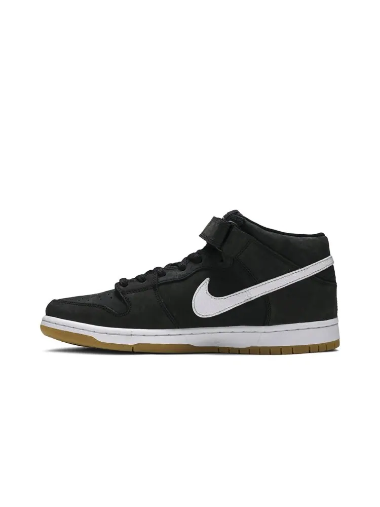 Кроссовки Nike Dunk Mid SB 'Orange Label' — изображение 3 из 4, черный