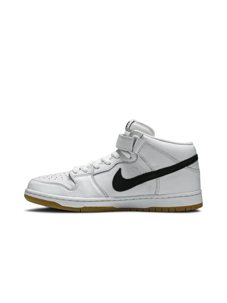 Кроссовки Nike Dunk Mid SB 'Orange Label' — изображение 3 из 4, белый