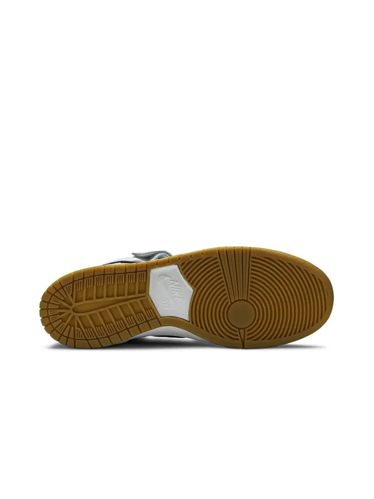Кроссовки Nike Dunk Mid SB 'Orange Label' — изображение 4 из 4, белый