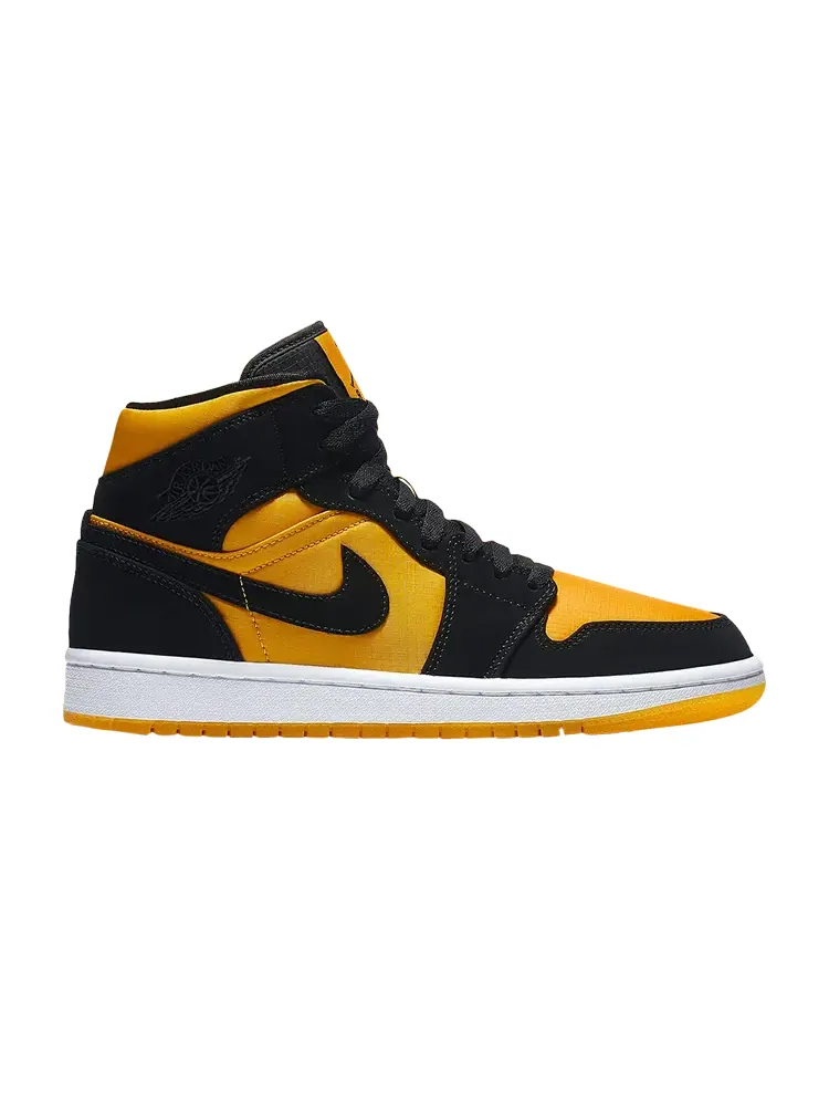 Кроссовки Air Jordan 1 Mid 'Black Gold' — изображение 1 из 1, золото
