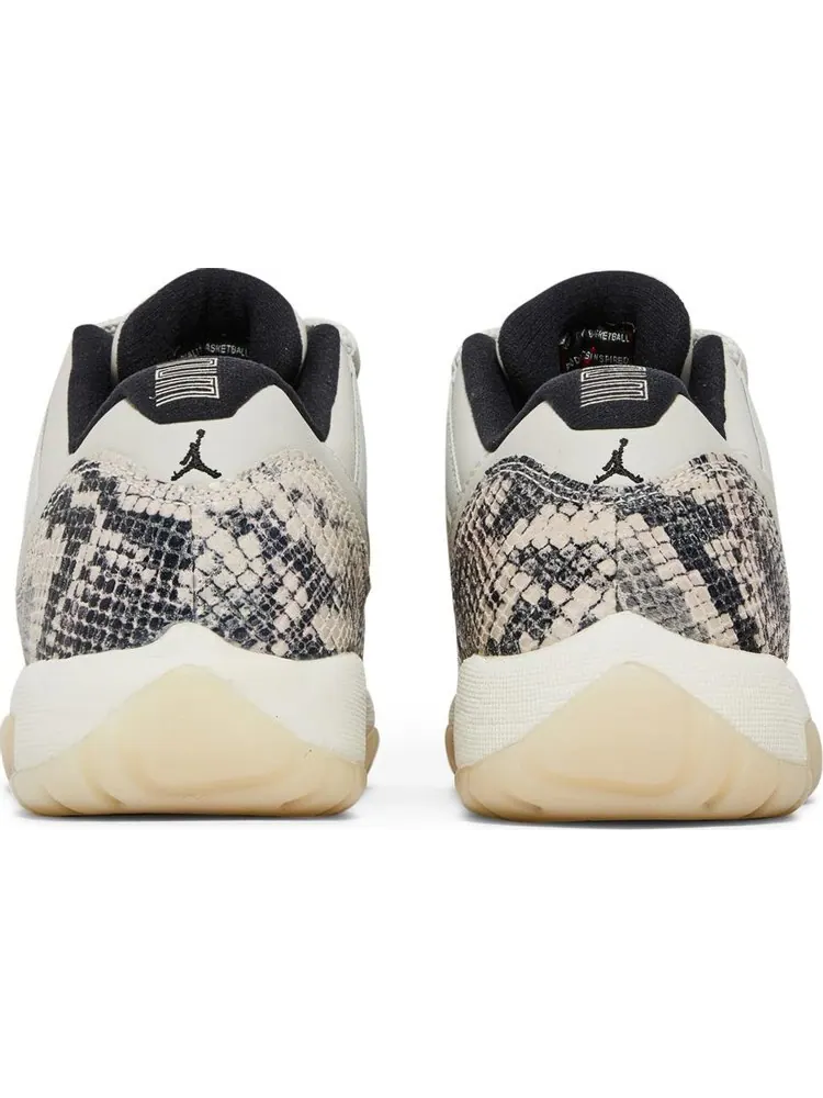 Кроссовки Air Jordan 11 Retro Low GS Light Bone Snakeskin — изображение 6 из 8, серый