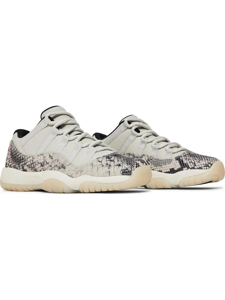 Кроссовки Air Jordan 11 Retro Low GS Light Bone Snakeskin — изображение 8 из 8, серый