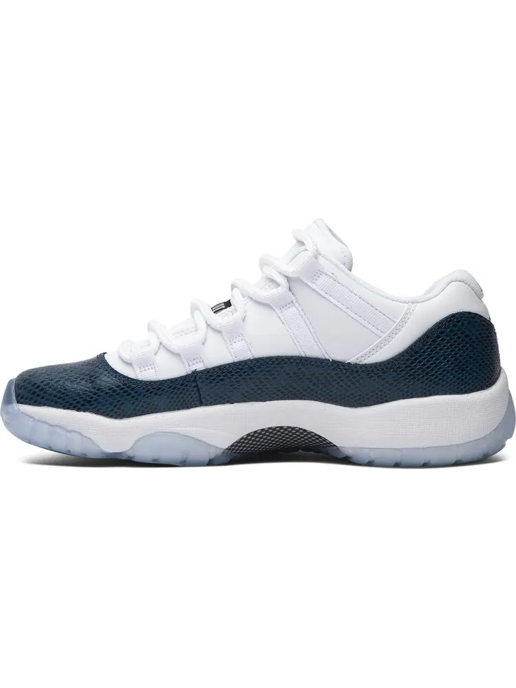 Кроссовки Jordan 11 Retro Low GS Navy Snakeskin 2019 — изображение 3 из 8, синий
