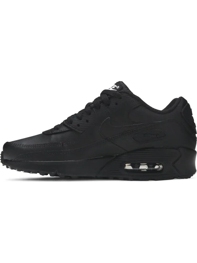 Кроссовки Nike Air Max 90 GS 'Triple Black' — изображение 3 из 8, черный