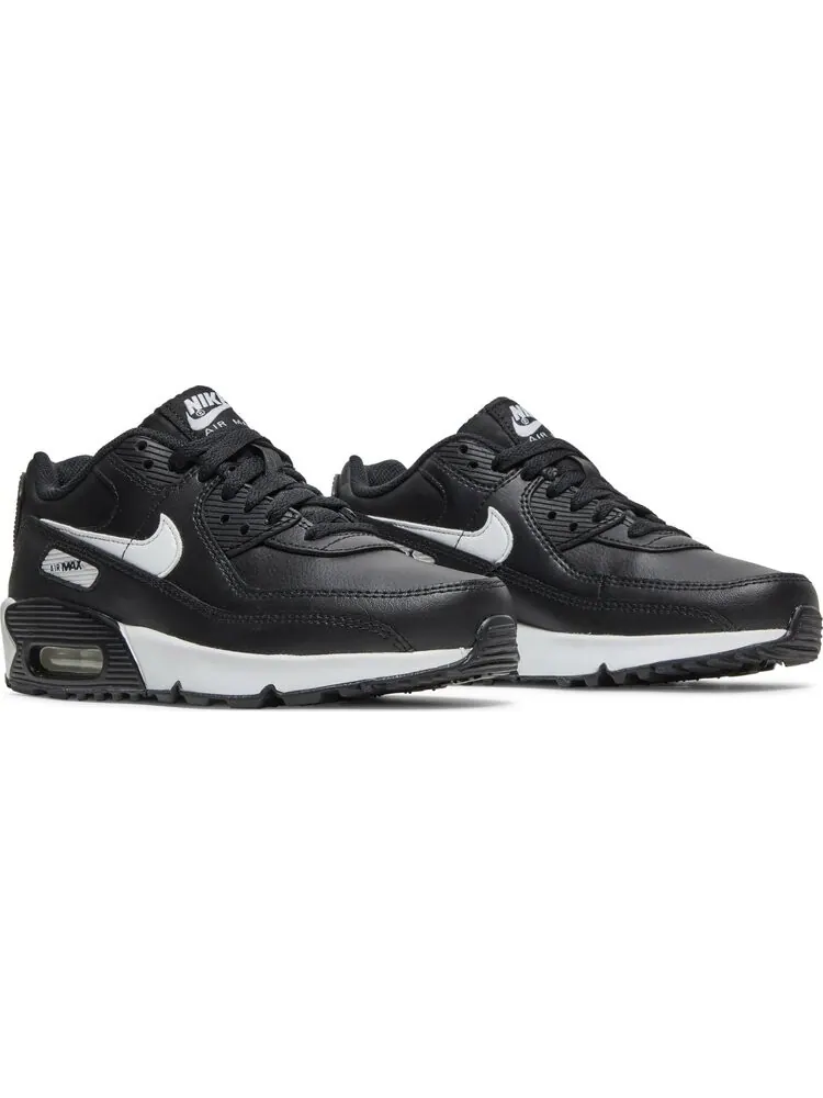 Кроссовки Nike Air Max 90 GS 'Black White' — изображение 8 из 8, черный