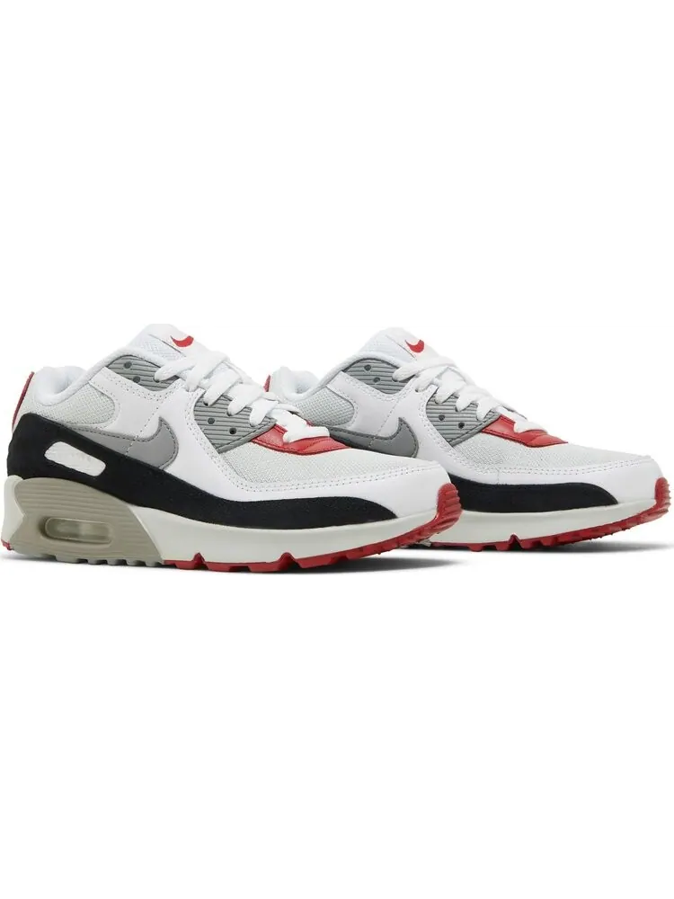 Кроссовки Nike Air Max 90 Leather GS 'Photon Dust Grey' — изображение 8 из 8, серый