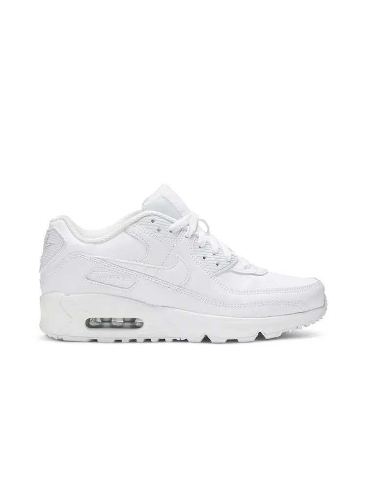 Кроссовки Nike Air Max 90 Leather GS — изображение 1 из 4, белый