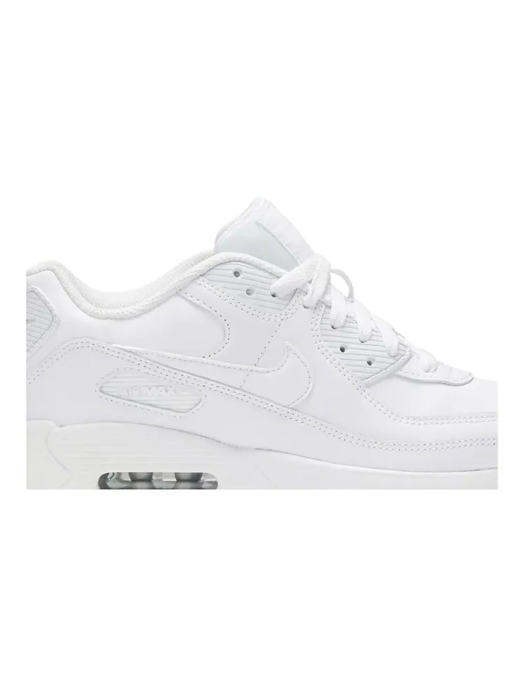 Кроссовки Nike Air Max 90 Leather GS — изображение 2 из 4, белый