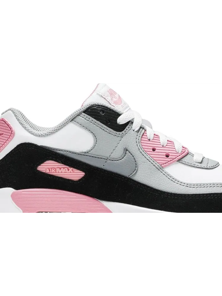 Кроссовки Nike Air Max 90 GS 'Rose Pink' — изображение 2 из 8, розовый