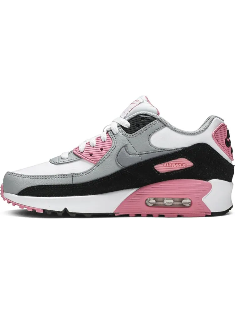 Кроссовки Nike Air Max 90 GS 'Rose Pink' — изображение 3 из 8, розовый