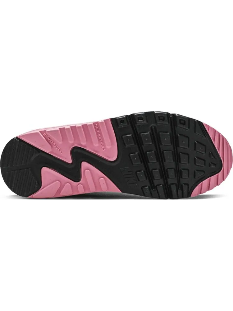 Кроссовки Nike Air Max 90 GS 'Rose Pink' — изображение 4 из 8, розовый