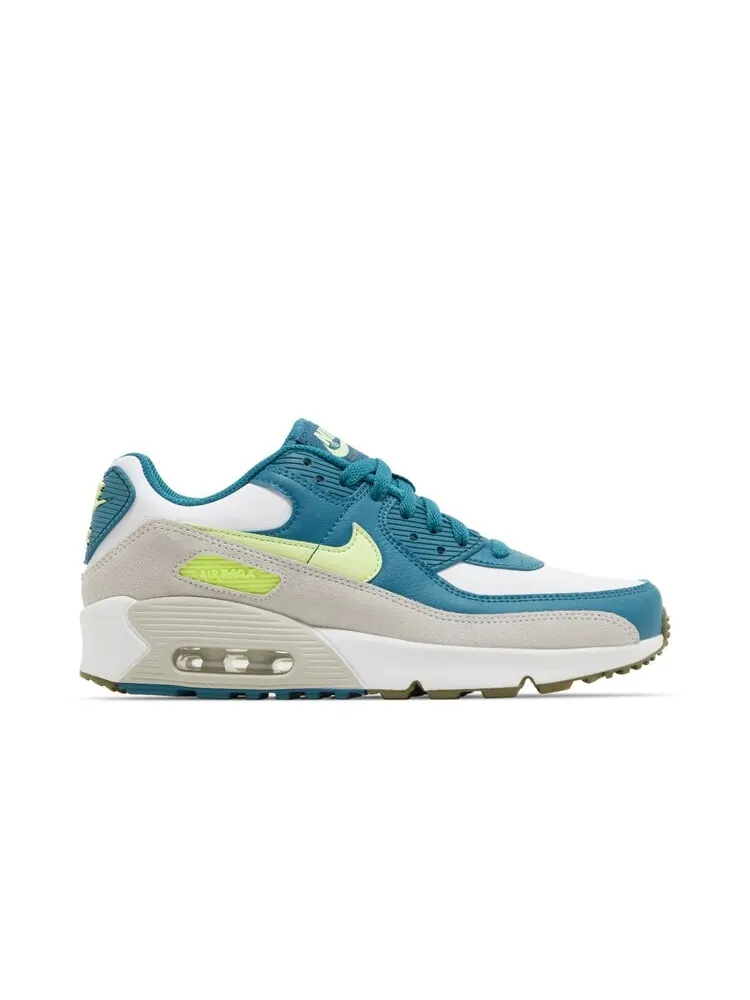 Кроссовки Nike Air Max 90 Leather GS — изображение 1 из 4, белый