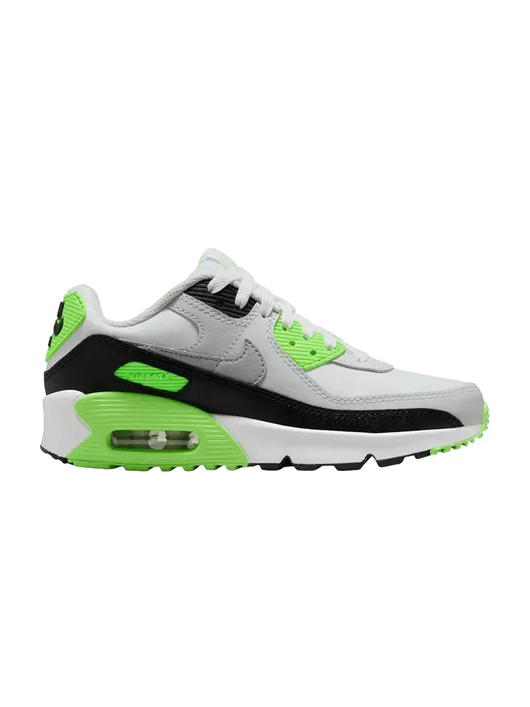 Кроссовки Air Max 90 Leather GS 'Lime Blast' — изображение 1 из 1, лайм
