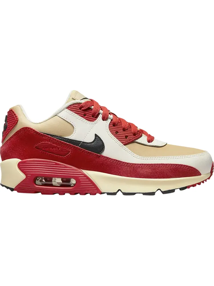 Кроссовки Nike Air Max 90 Leather GS 'Sesame Red Clay' — изображение 1 из 1, красный