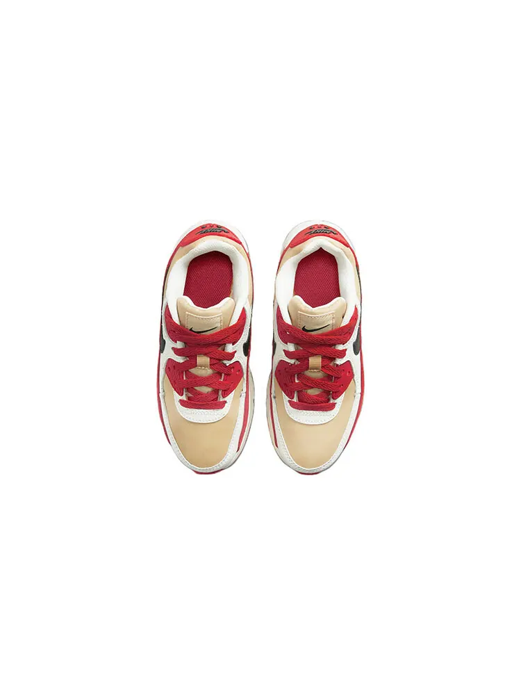 Кроссовки Nike Air Max 90 LTR PS — изображение 4 из 6, красный/белый/бежевый