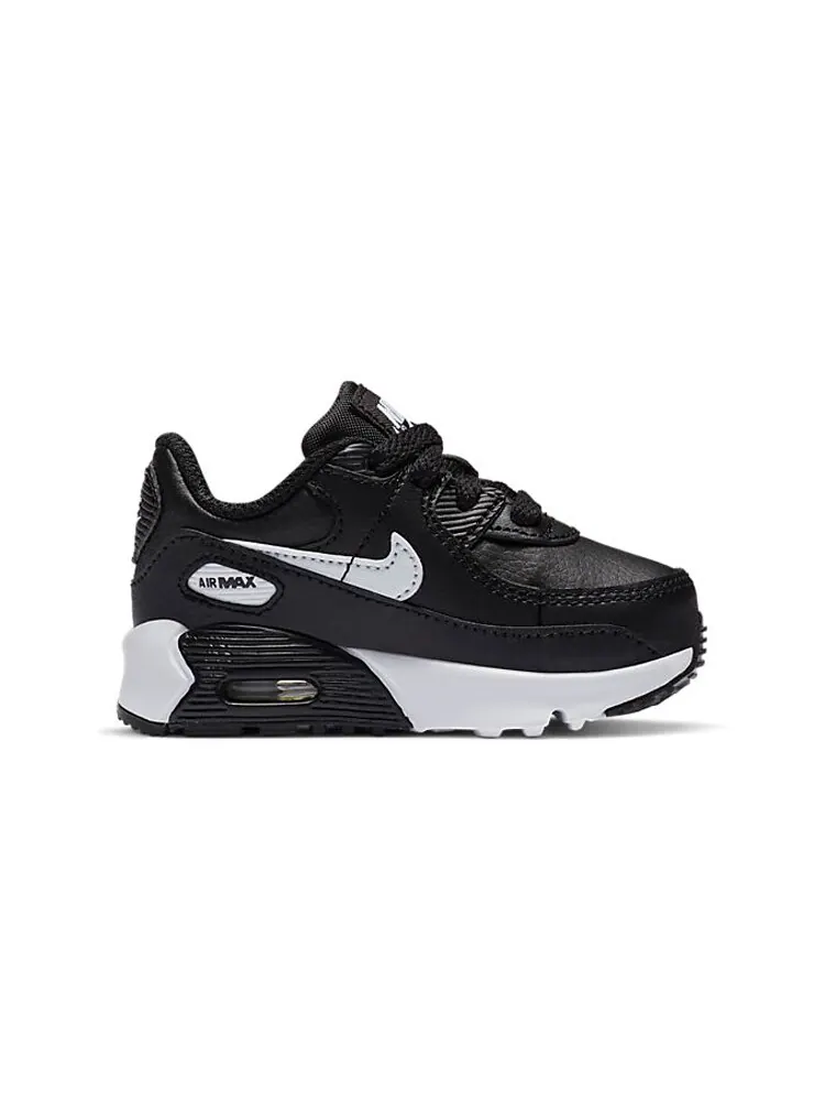 Кроссовки детские Nike Air Max 90 на платформе — изображение 2 из 6, черный/белый