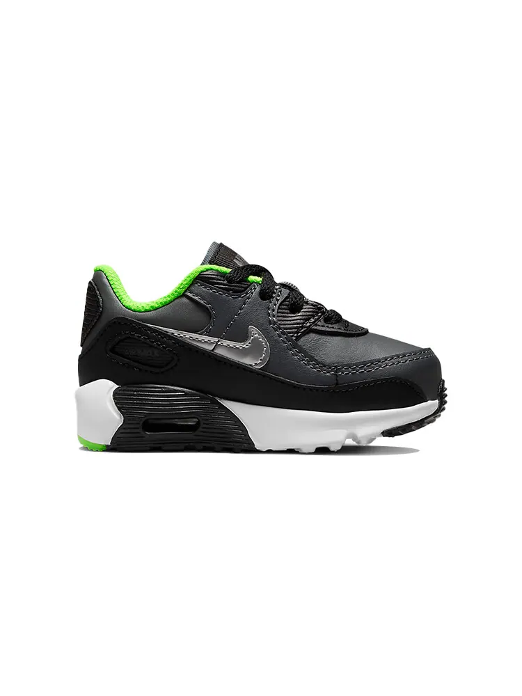 Кроссовки Nike Air Max 90 — изображение 2 из 6, черный/серый/зеленый