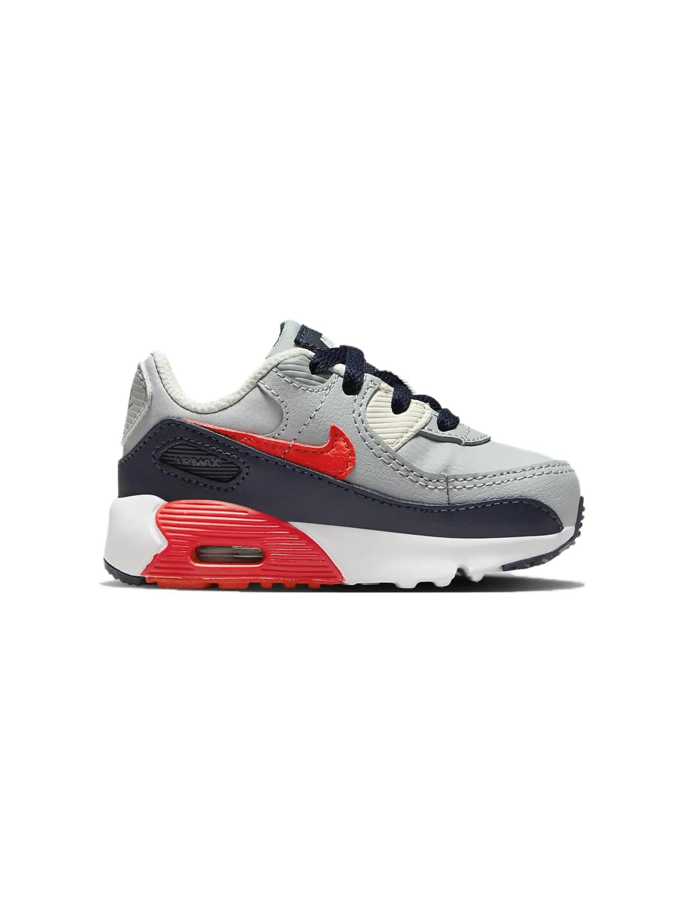 Кроссовки Nike Air Max 90 — изображение 2 из 6, серый/черный/красный