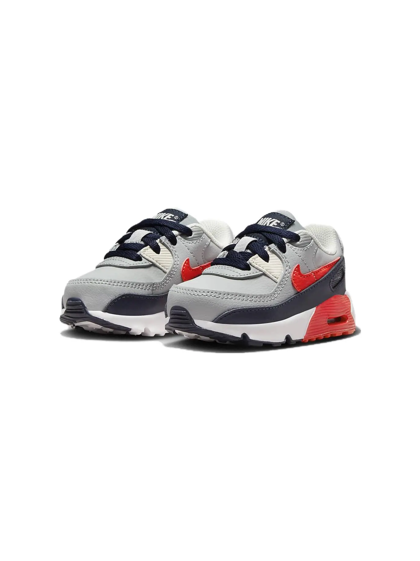 Кроссовки Nike Air Max 90 — изображение 3 из 6, серый/черный/красный
