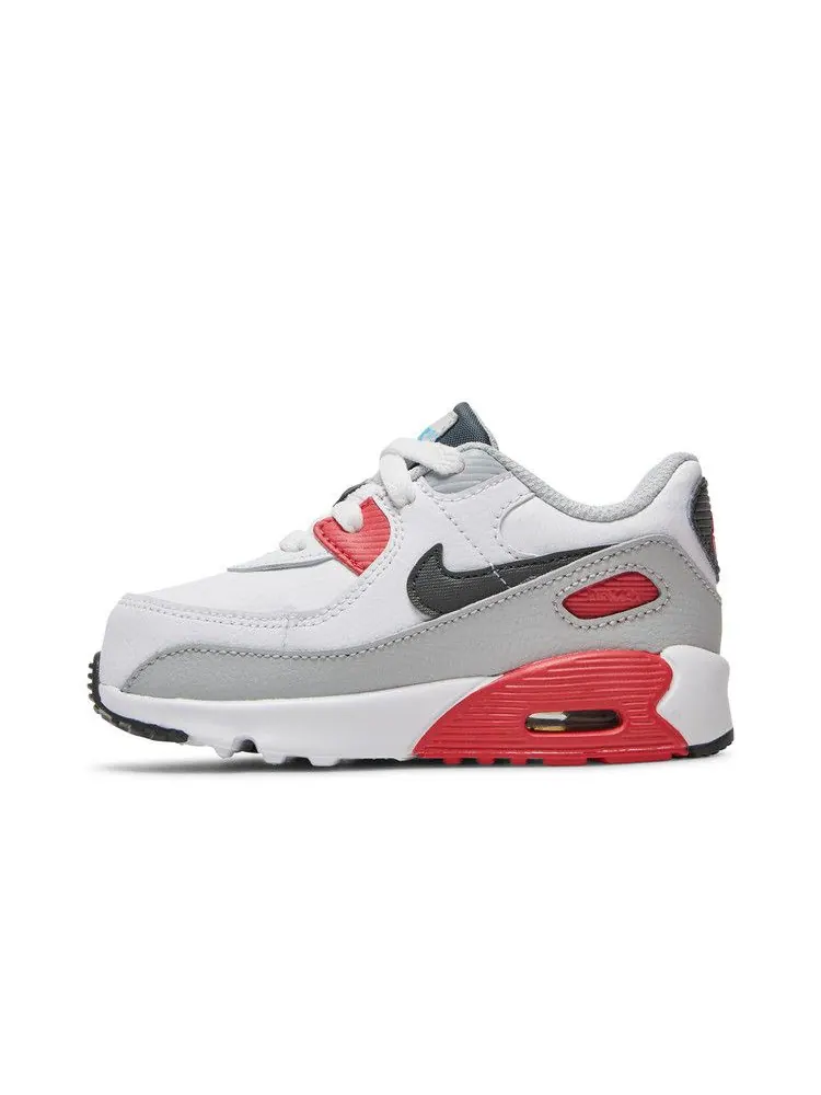 Кроссовки Nike Air Max 90 TD 'White Chlorine Blue' — изображение 4 из 9, белый/серый/синий