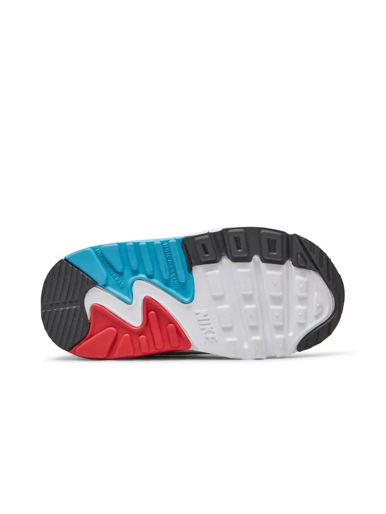 Кроссовки Nike Air Max 90 TD 'White Chlorine Blue' — изображение 5 из 9, белый/серый/синий