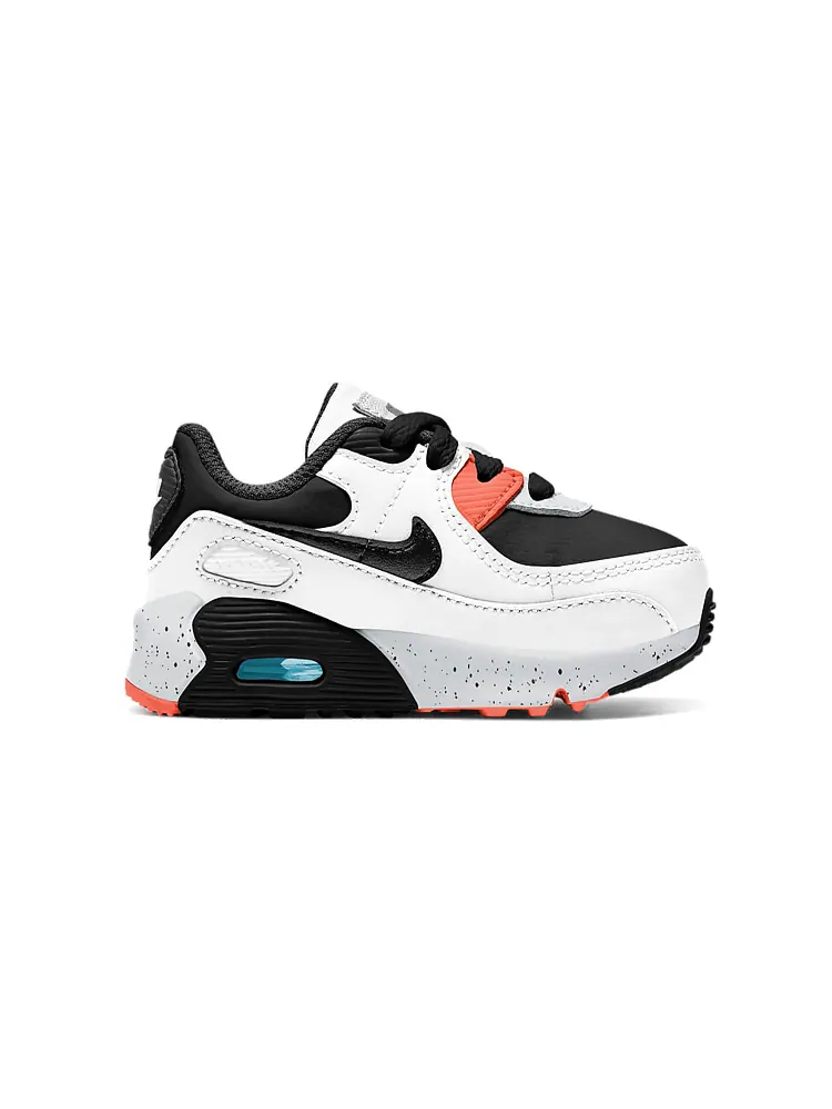 Кроссовки Nike Air Max 90 — изображение 2 из 6, белый/черный/оранжевый