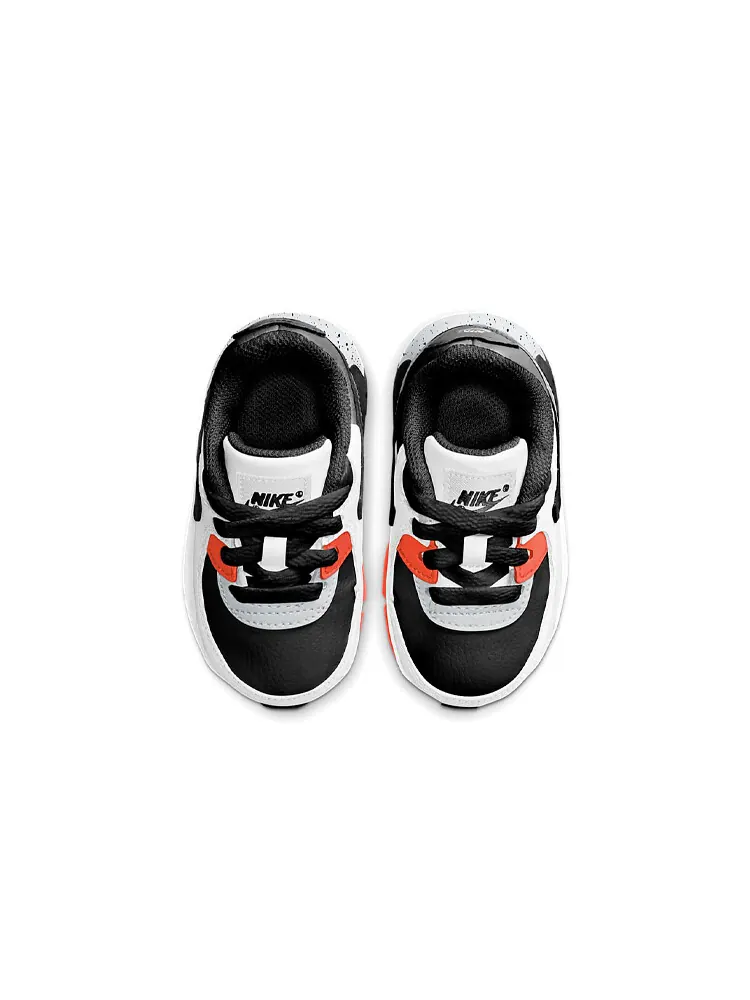 Кроссовки Nike Air Max 90 — изображение 4 из 6, белый/черный/оранжевый