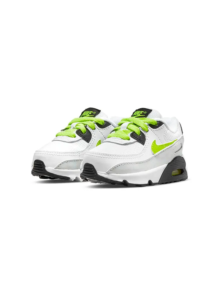 Кроссовки Nike Air Max 90 — изображение 2 из 5, белый/серый/зеленый