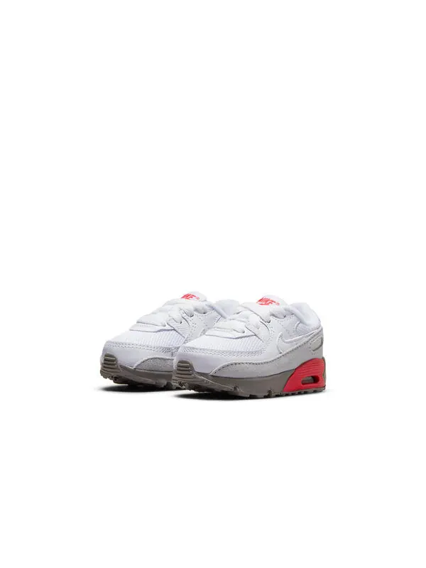 Кроссовки Nike Air Max 90 — изображение 3 из 4, белый/серый/красный