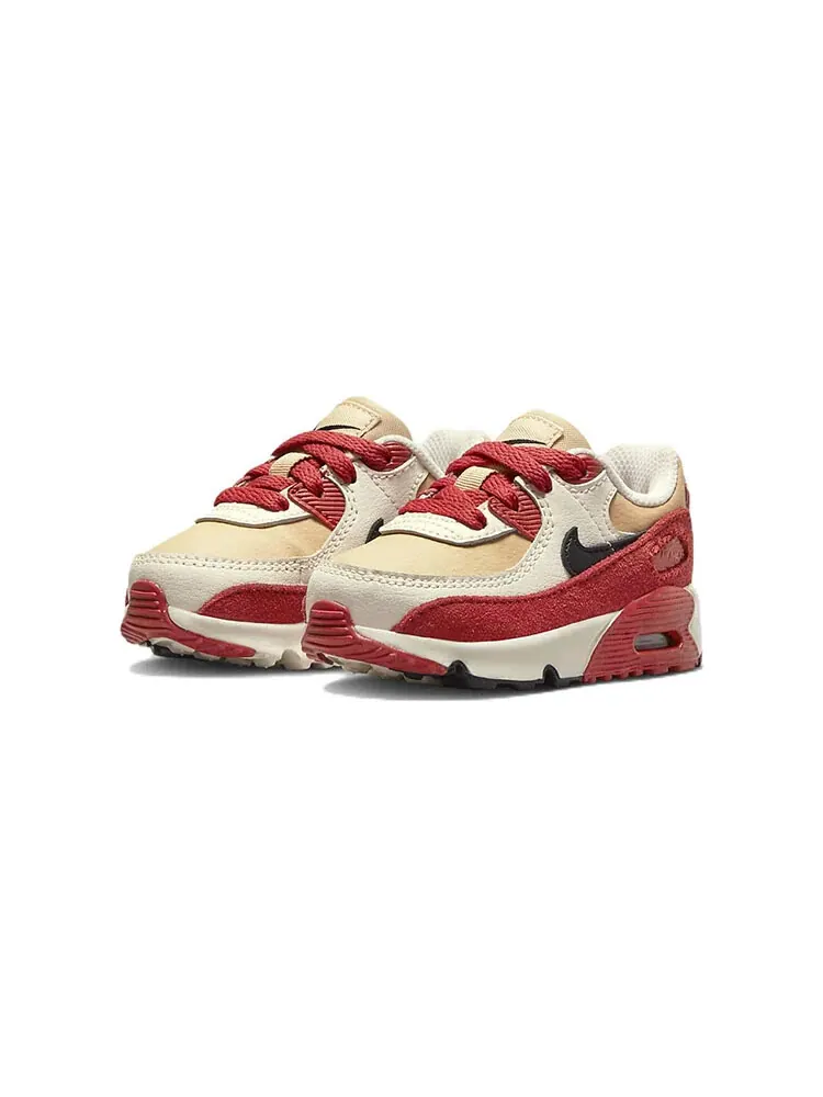 Кроссовки Nike Air Max 90 — изображение 3 из 5, красный/белый/бежевый