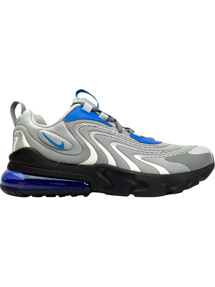 Кроссовки Nike Air Max 270 React ENG GS 'Battle Blue' — изображение 1 из 1, серебряный