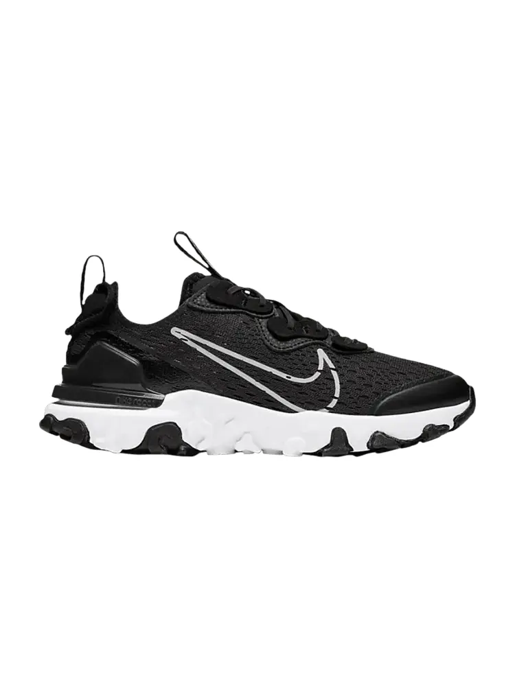 Кроссовки React Vision GS 'Black White' — изображение 1 из 1, белый