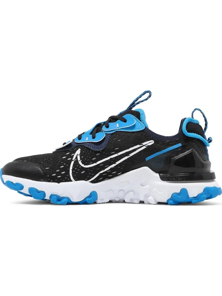 Кроссовки Nike React Vision GS 'Black Midnight Navy' — изображение 3 из 8, черный