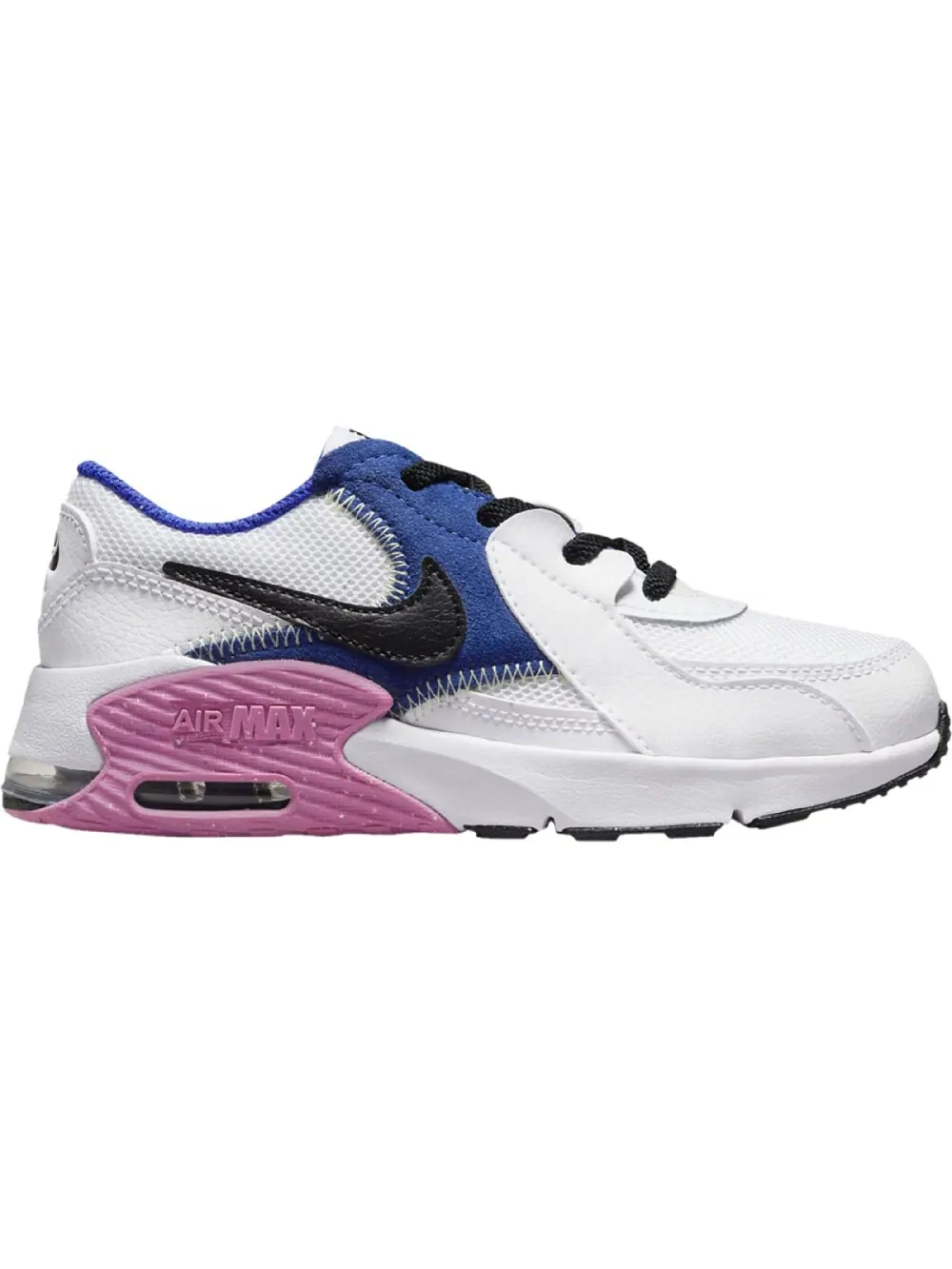 Кроссовки Nike Air Max Excee PS 'White Royal Fuchsia' — изображение 1 из 1, белый/синий/розовый