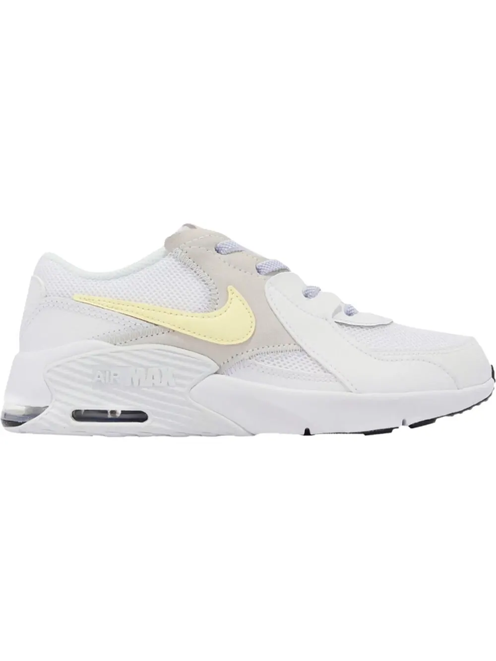 Кроссовки Nike Air Max Excee PS White Citron Tint — изображение 1 из 1, белый/серый/желтый