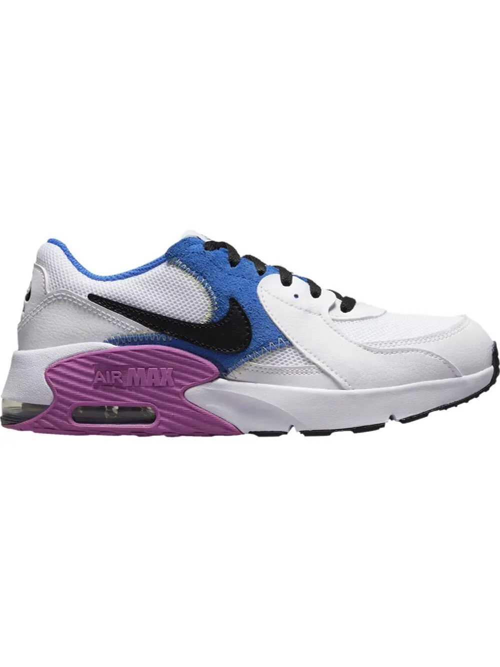 Кроссовки Nike Air Max Excee GS White Royal Fuchsia — изображение 1 из 1, синий/розовый/белый