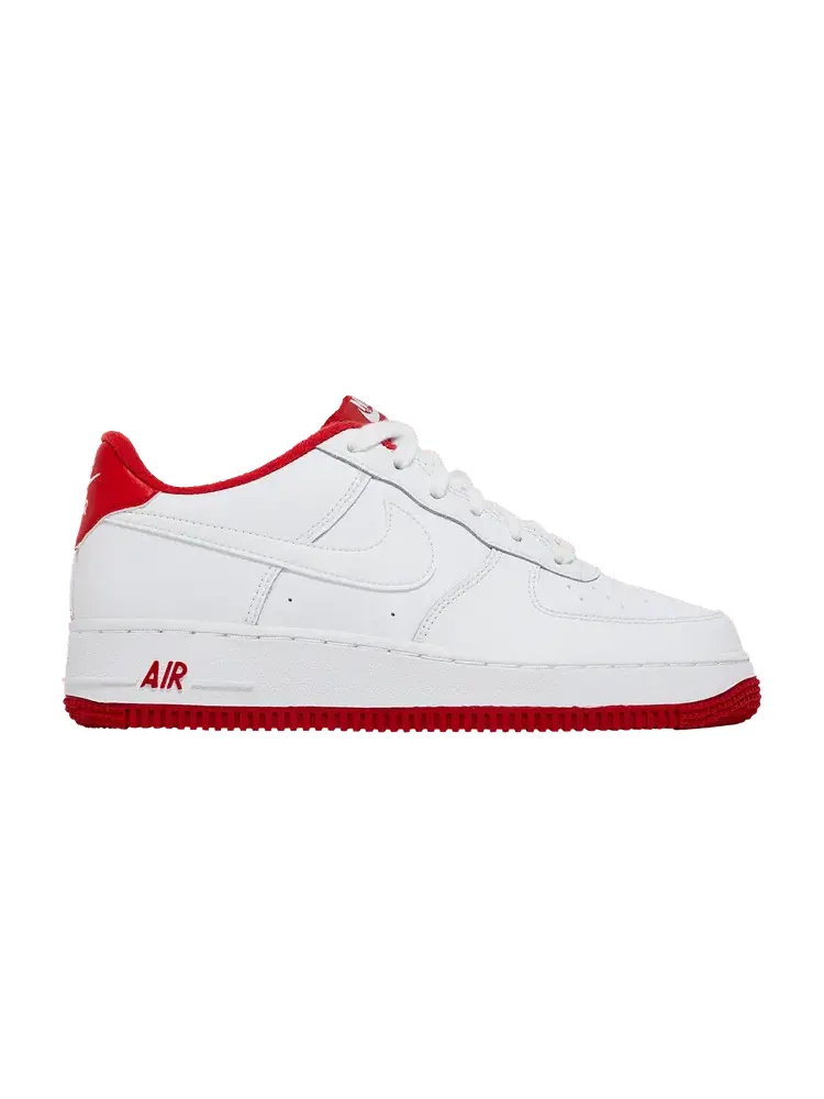 Кроссовки Nike Air Force 1 GS 'White University Red' — изображение 1 из 9, белый/красный