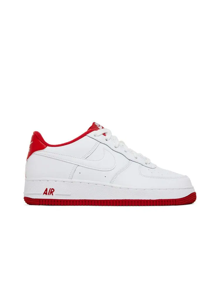 Кроссовки Nike Air Force 1 GS 'White University Red' — изображение 2 из 9, белый/красный