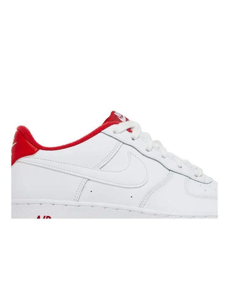 Кроссовки Nike Air Force 1 GS 'White University Red' — изображение 3 из 9, белый/красный