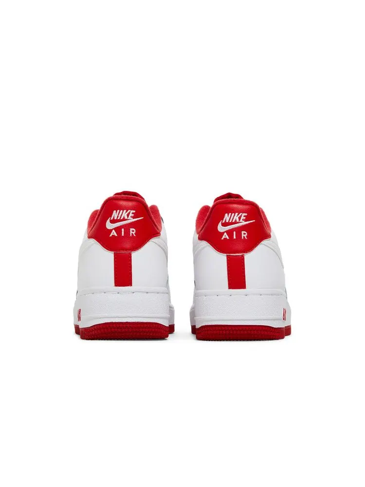 Кроссовки Nike Air Force 1 GS 'White University Red' — изображение 7 из 9, белый/красный