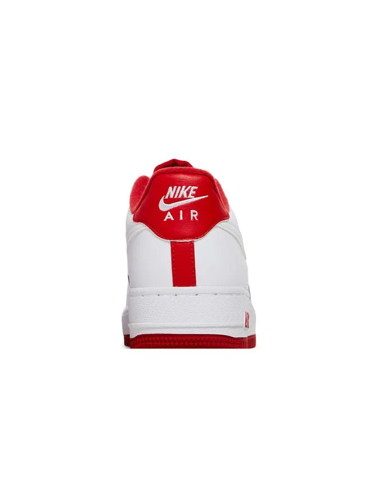 Кроссовки Nike Air Force 1 GS 'White University Red' — изображение 8 из 9, белый/красный