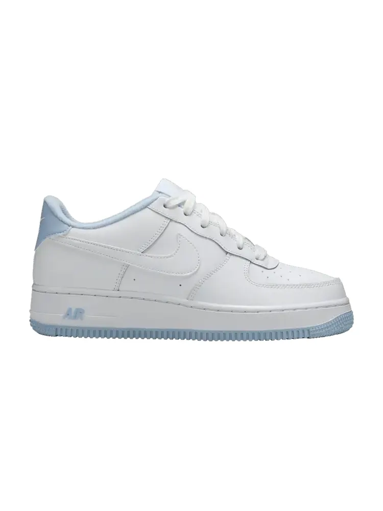 Кроссовки Nike Air Force 1 GS 'White Hydrogen Blue' — изображение 1 из 9, белый/белый/синий