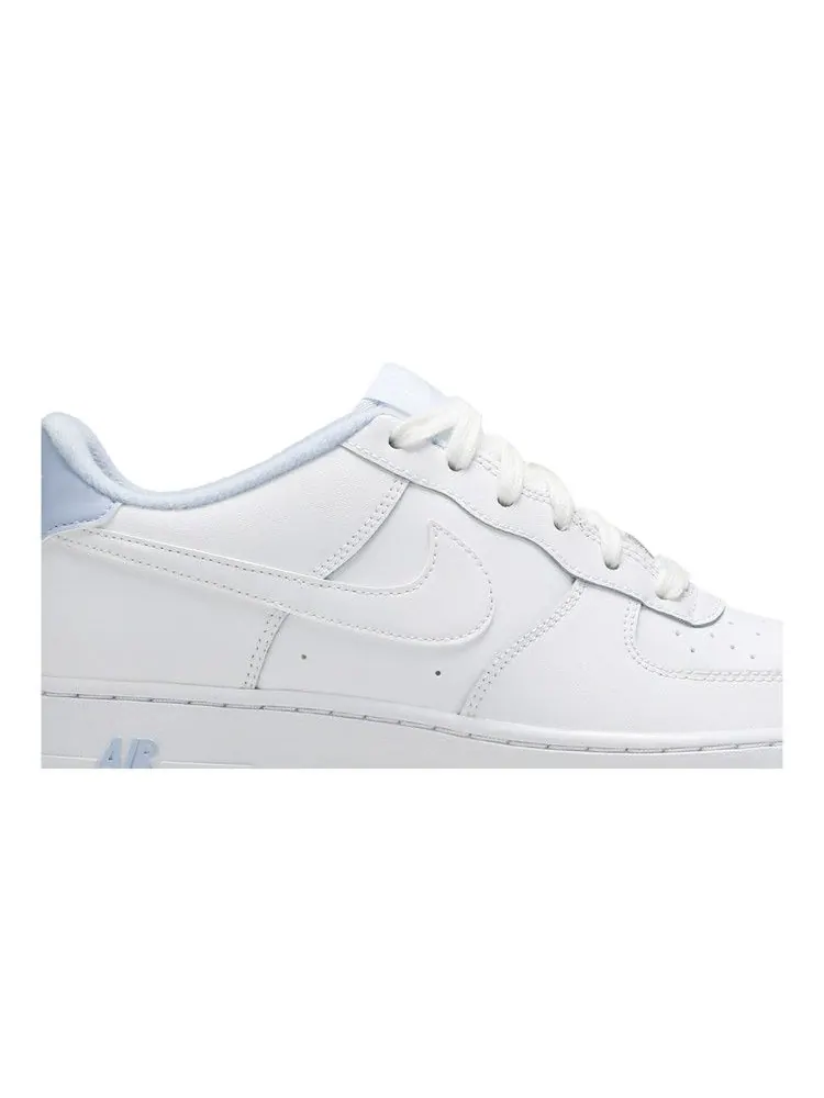 Кроссовки Nike Air Force 1 GS 'White Hydrogen Blue' — изображение 3 из 9, белый/белый/синий