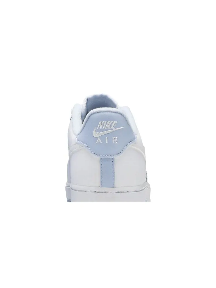 Кроссовки Nike Air Force 1 GS 'White Hydrogen Blue' — изображение 8 из 9, белый/белый/синий