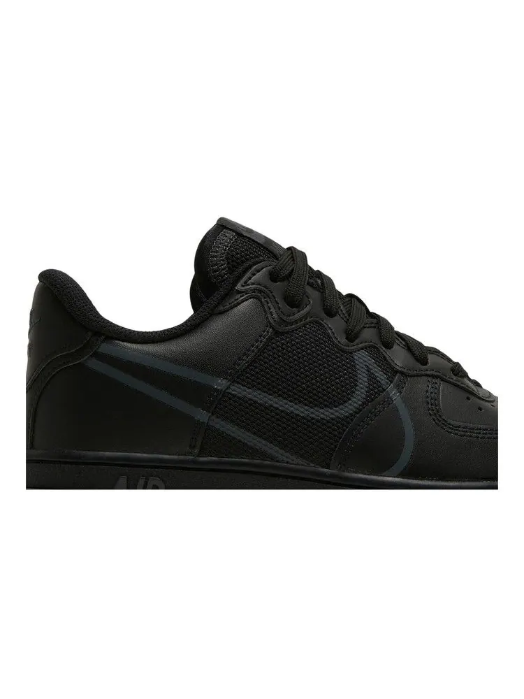 Кроссовки Nike Air Force 1 React GS 'Black' — изображение 3 из 9, черный